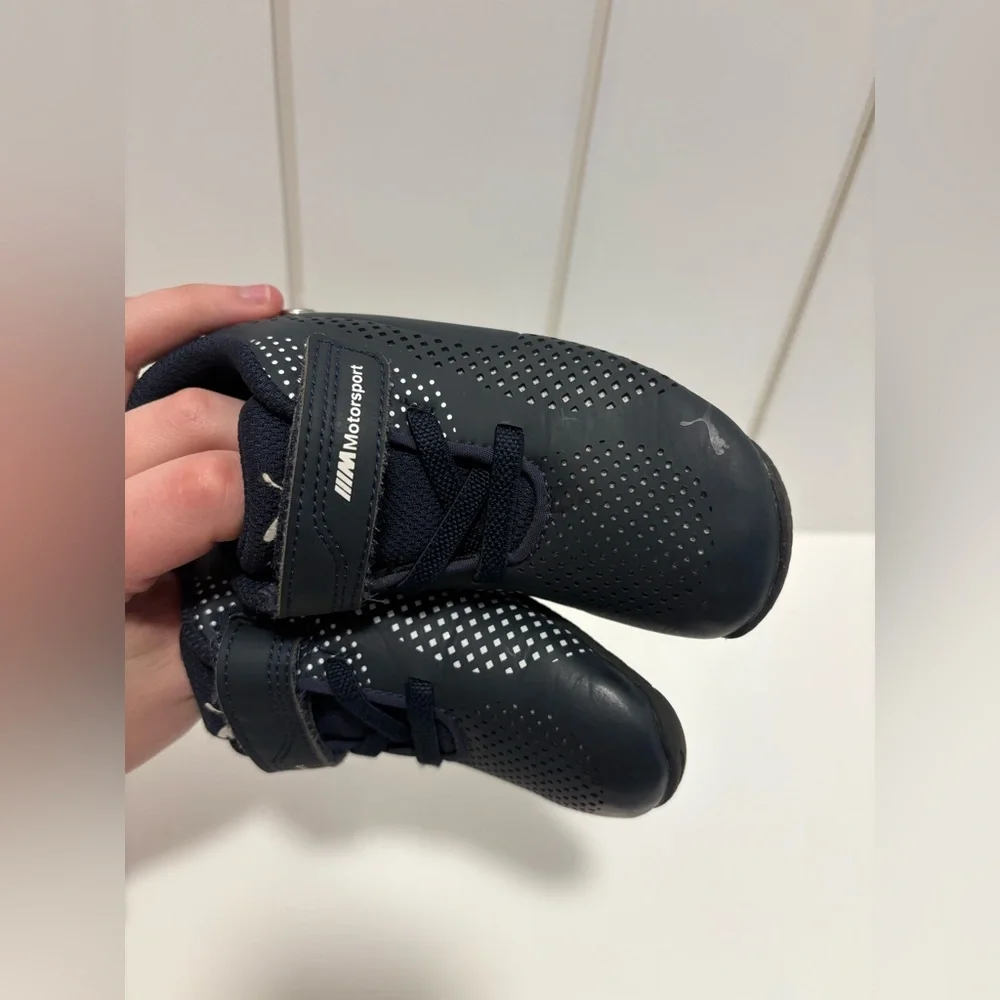 BMW Puma Kids' Motorsport Sneakers - Dark Blue - Picture 6 of 16